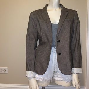 Brown blazer